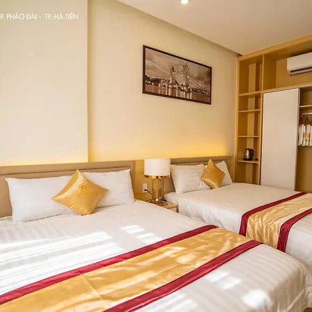 Hotel Khach San Bien Tay Hà Tiên Exterior foto