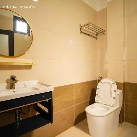 Hotel Khach San Bien Tay Hà Tiên Exterior foto